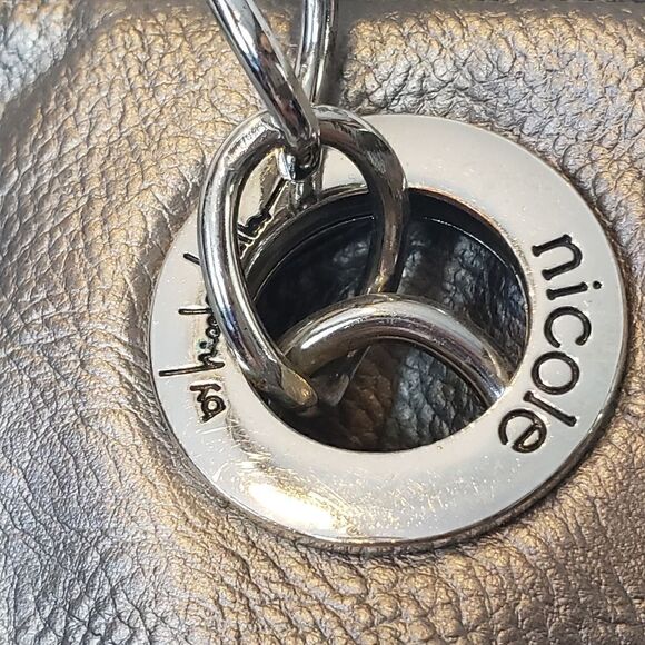 NICOLE MILLER Metallic Shoulder Bag - Picture 4 of 14